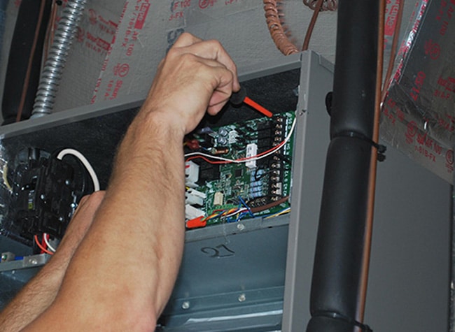 An ongoing AC repair